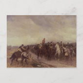 Cromwell in Dunbar, 1650 Briefkaart (Voorkant)