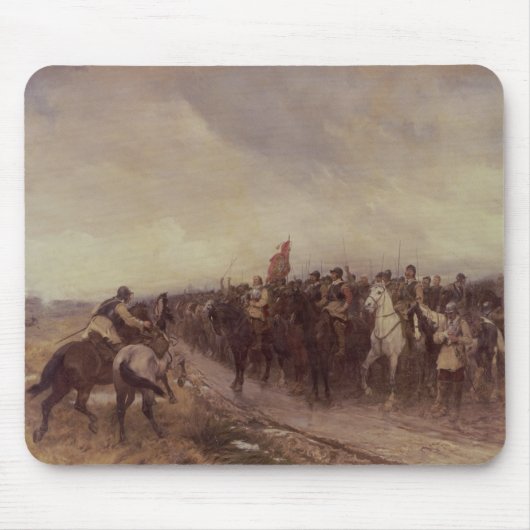 Cromwell in Dunbar, 1650 Muismat (Voorkant)