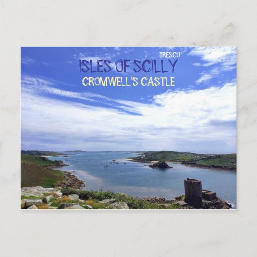 Cromwell's Castle - Tresco - Isles Of Scilly Briefkaart (Voorkant)