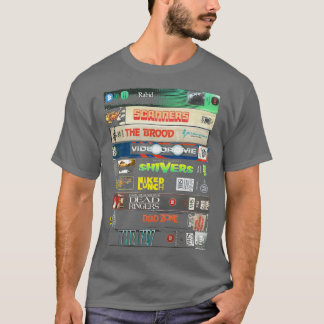 Cronenberg VHS collectie T-shirt