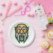 Cronos Greek God Gray Beard Paper Borden Papieren Bordje (Feest)