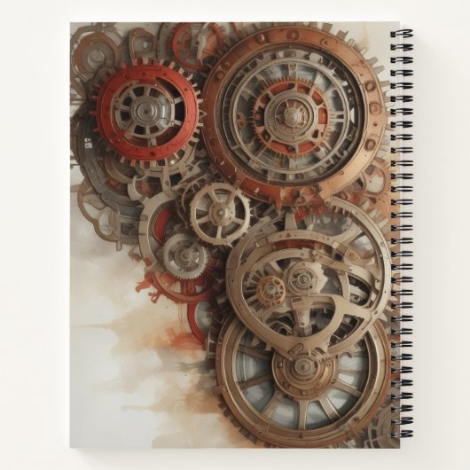 Cronos y Corona Notitieboek (Achterkant)