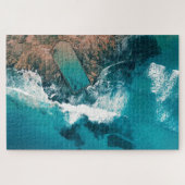 Cronulla Beach Ocean Pool Sydney Australië Legpuzzel (Horizontaal)