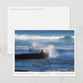 Cronulla Ocean Bath – Sydney Australië Briefkaart (Voorkant / Achterkant)