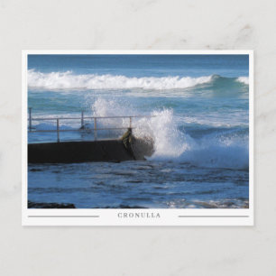 Cronulla Ocean Bath – Sydney Australië Briefkaart