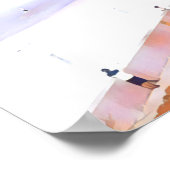 Cronulla Sydney beachside Summer-reisdruk Poster (Hoek)