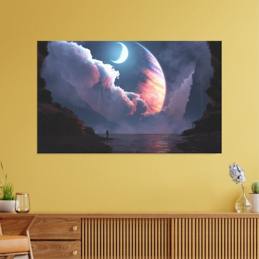Cronus Rising Canvas Afdruk (Insitu (Woonkamer))