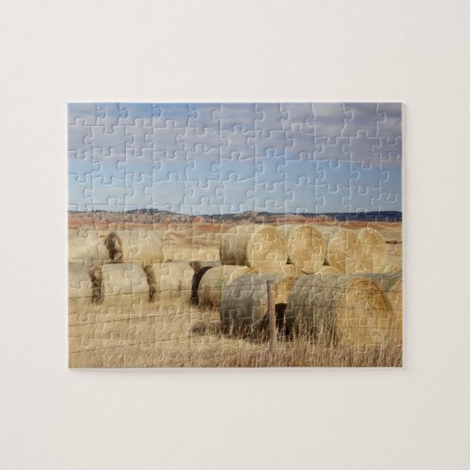 Crook County, Hay Bales Legpuzzel (Horizontaal)