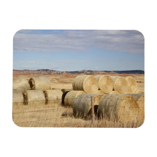 Crook County, Hay Bales Magneet (Horizontaal)