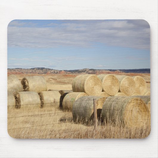 Crook County, Hay Bales Muismat (Voorkant)