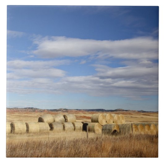 Crook County, Hooibalen Tegeltje (Voorkant)