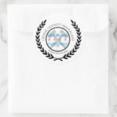 Crook County Hooligans Ronde Sticker (Tas)