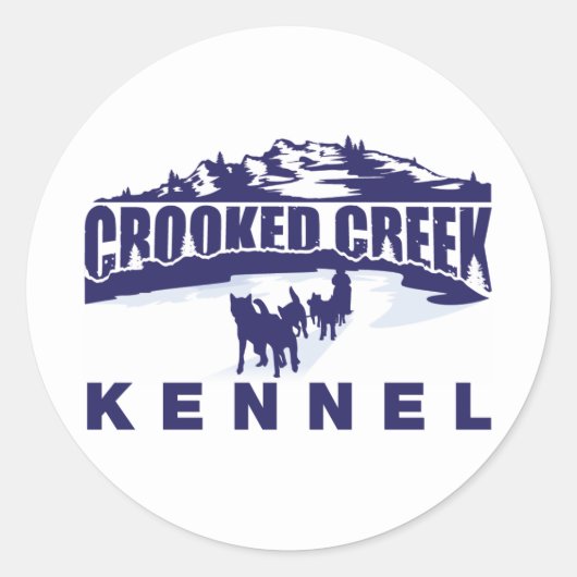 Crooked Creek Kennel Window Sticker (Voorkant)