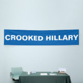 Crooked Hillary Clinton Spandoek (Beurs)