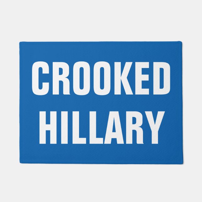 Crooked Hillary Elections 2016 Deurmat (Voorkant)