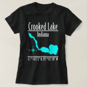Crooked Lake - Indiana T-shirt (Design voorkant)