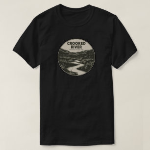 Crooked River National Grassland Oregon Stroom T-shirt
