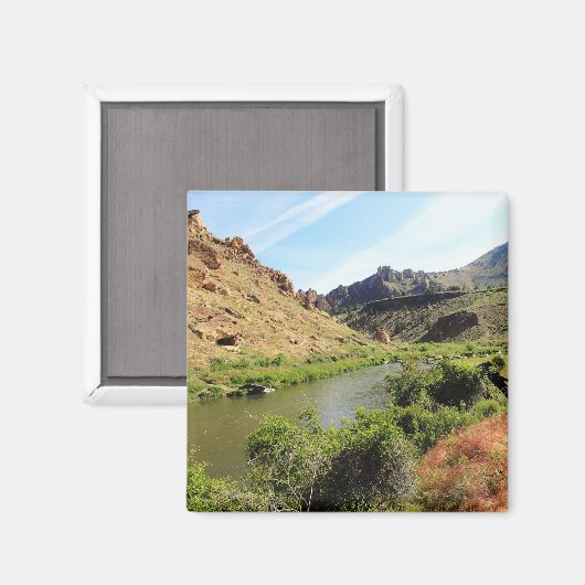 Crooked River, Oregon Magneet (Voorkant / Achterkant)