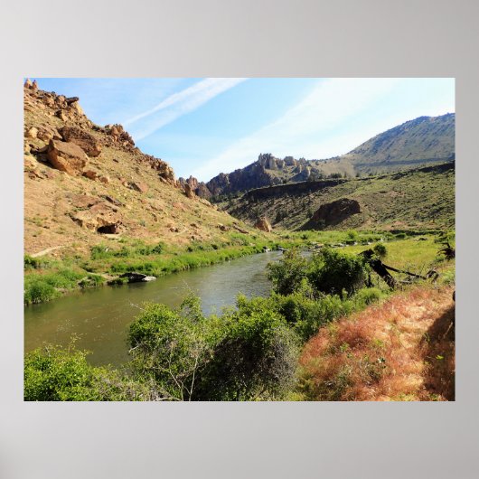 Crooked River, Oregon Poster (Voorkant)