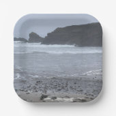 crooklets beach papieren bordje (Voorkant)