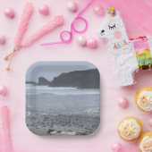 Crooklets strand papieren bordje (Feest)