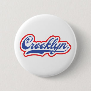 Crooklyn, New York City Ronde Button 5,7 Cm