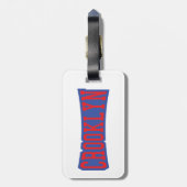 CROOKLYN, NYC BAGAGELABEL (Achterkant verticaal)