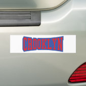 CROOKLYN, NYC BUMPERSTICKER (Op auto)