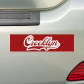 Crooklyn, NYC Bumpersticker (Op auto)
