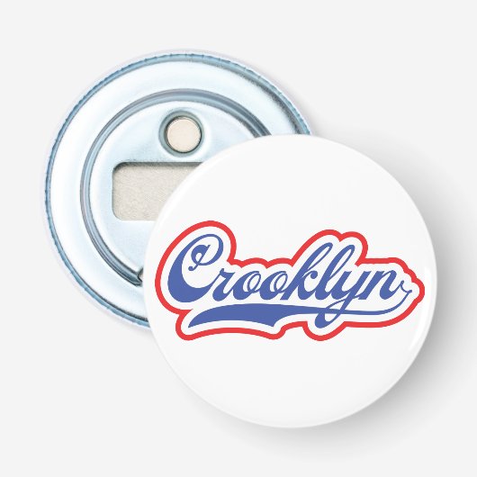Crooklyn, NYC Button Flesopener (Voorkant)