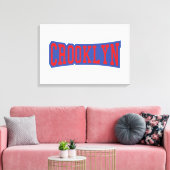 CROOKLYN, NYC CANVAS AFDRUK (Insitu (Woonkamer))