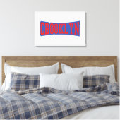 CROOKLYN, NYC CANVAS AFDRUK (Insitu (Slaapkamer))