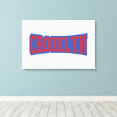 CROOKLYN, NYC CANVAS AFDRUK (Insitu (Houten vloer))