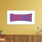 CROOKLYN, NYC CANVAS AFDRUK (Insitu (Woonkamer))