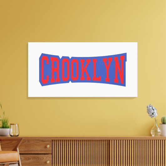 CROOKLYN, NYC CANVAS AFDRUK (Insitu (Woonkamer))
