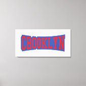 CROOKLYN, NYC CANVAS AFDRUK (Voorkant)