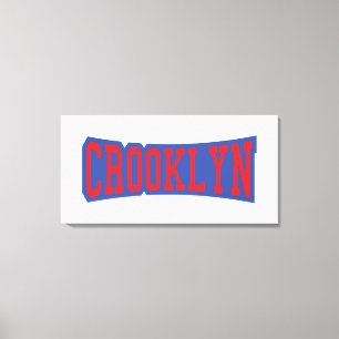 CROOKLYN, NYC CANVAS AFDRUK