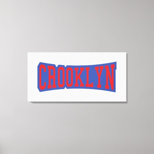 CROOKLYN, NYC CANVAS AFDRUK (Voorkant)