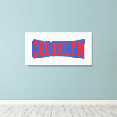 CROOKLYN, NYC CANVAS AFDRUK (Insitu (Houten vloer))