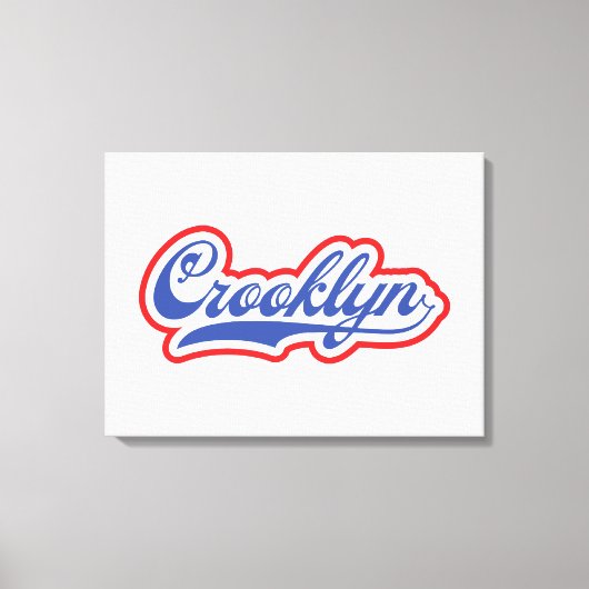 Crooklyn, NYC Canvas Afdruk (Voorkant)