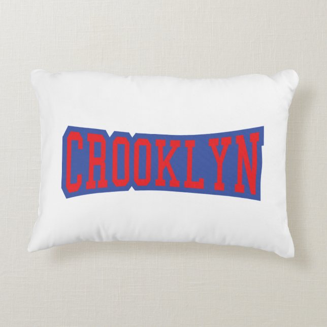 CROOKLYN, NYC DECORATIEF KUSSEN (Achterkant)