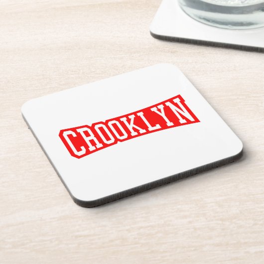 CROOKLYN, NYC DRANKJES ONDERZETTER (Linkerzijde)