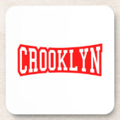 CROOKLYN, NYC DRANKJES ONDERZETTER (Voorkant)