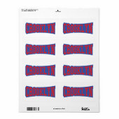 CROOKLYN, NYC ETIKET (Full Sheet)