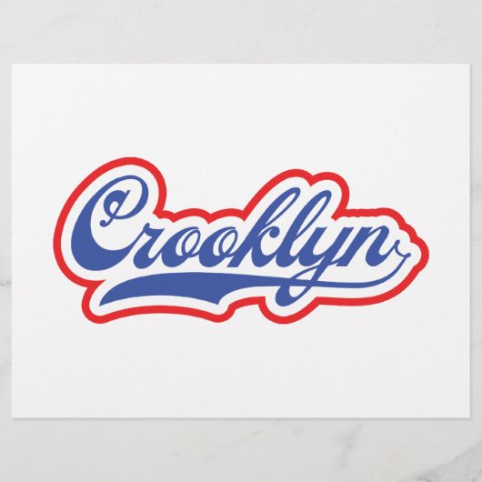 Crooklyn, NYC Flyer (Voorkant)