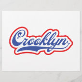 Crooklyn, NYC Flyer (Achterkant)