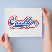 Crooklyn, NYC Flyer (Hand)