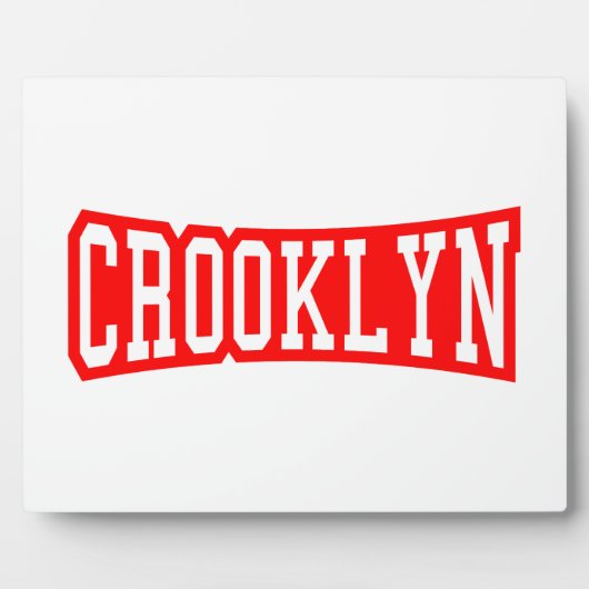 CROOKLYN, NYC FOTOPLAAT (Voorkant)