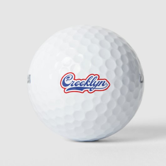 Crooklyn, NYC Golfballen (Voorkant)
