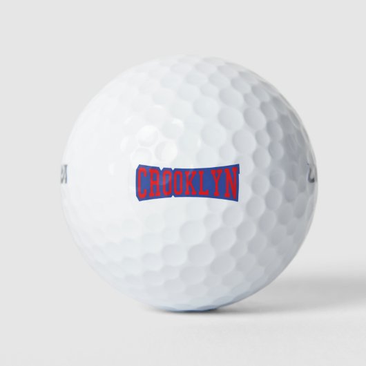 CROOKLYN, NYC GOLFBALLEN (Voorkant)